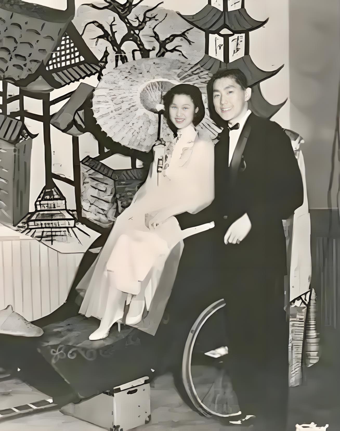 唐骝千与杨葸恩